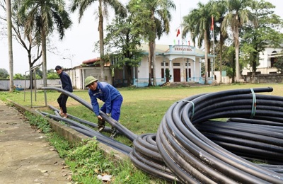 Hà Nội: Huyện Chương Mỹ đẩy nhanh tiến độ cấp nước sạch